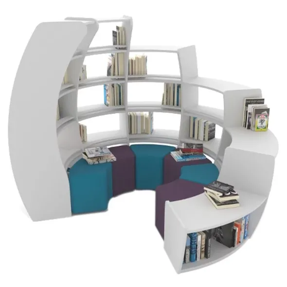 Libreria a spirale BookHive - Senso orario