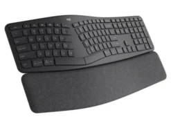 Logitech ERGO K860 - Tastiera ergonomica wireless 2.4 GHz - Bluetooth 5.0 - QWERTY ITA