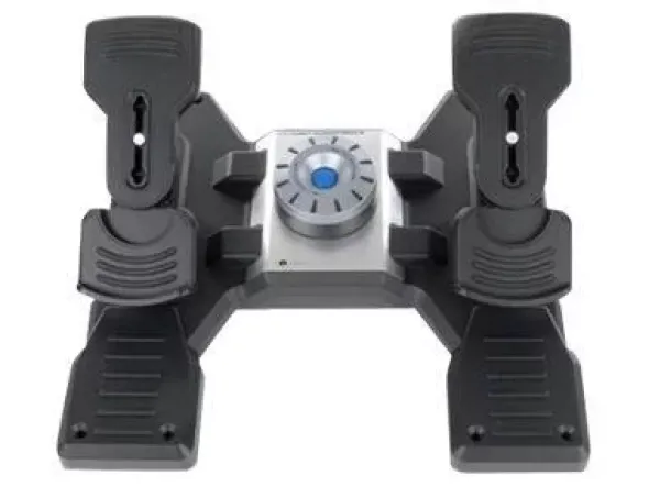 Logitech Flight Rudder Pedals - Pedali - cablato - per PC