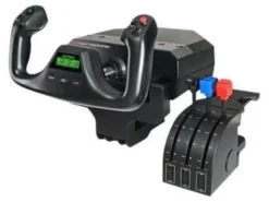 Logitech Flight Yoke System - Cloche e acceleratore - cablato -