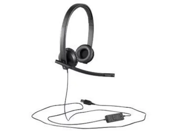 Logitech USB Headset H570e - Cuffie con microfono - on-ear USB