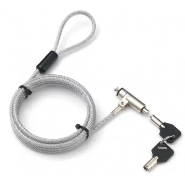 Lucchetto con Sistema di Sicurezza Wedge-Lock per Notebook Cavo 1,8m