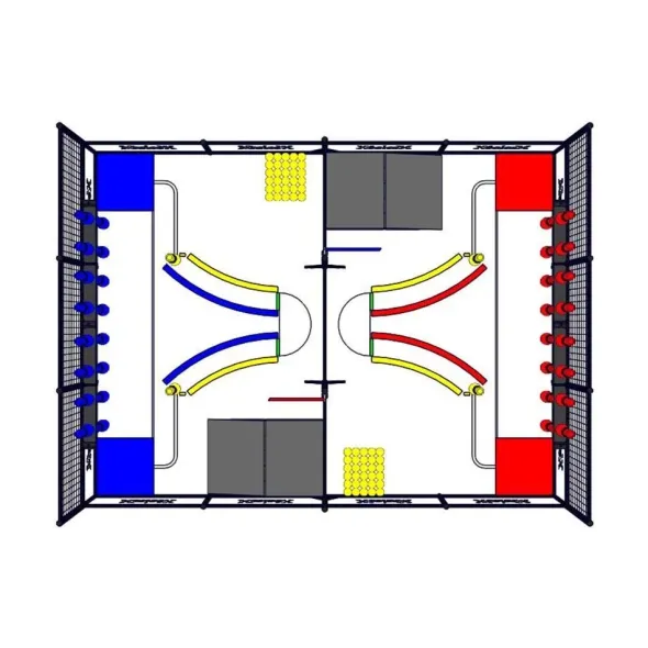 Makeblock - MakeX Challenge 2020 - Pacchetto upgrade arena per Courageous Traveler