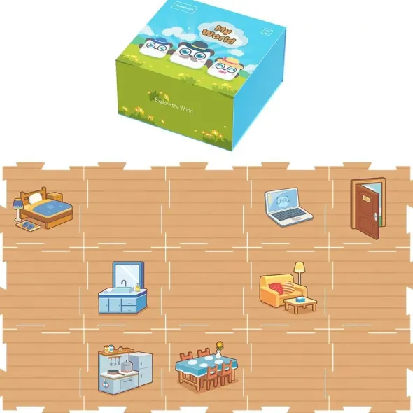 Makeblock - mTiny - Mappa tematica "Il mio mondo"