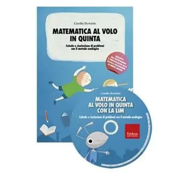 Matematica al volo in quinta con la LIM (KIT: Libro + CD-ROM)