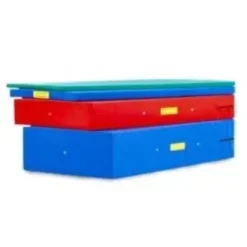 Materasso in heliocel espanso rivestito PVC, densità 30, cm. 200x100x10
