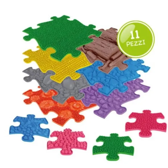 Mattonelle sensoriali - set 11 mattonelle puzzle
