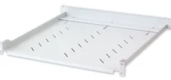 Mensola per Rack 19'' 600 mm 2U Grigia 4 punti