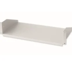 Mensola per Rack 19'' 350 mm 2U Grigia 2 punti