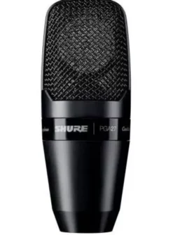 Microfono a condensatore a diaframma largo per voce e strumenti Shure PGA 27