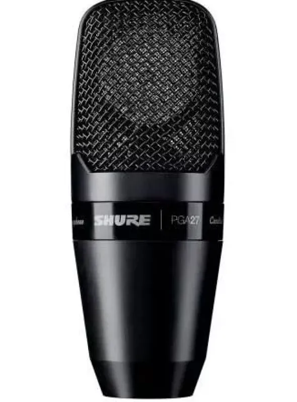 Microfono a condensatore a diaframma largo per voce e strumenti Shure PGA 27