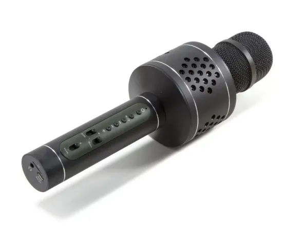 Microfono Karaoke Bluetooth con TWS per Cantare in Duetto Nero, BT-X35