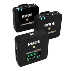 Microfono Rode Wireless Go II - Sistema microfonico wireless a doppio canale