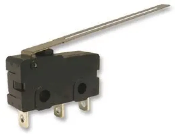 MICROINTERRUTTORE, SPDT, 5A, LEVA LUNGA