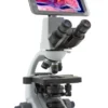Microscopio biologico digitale Binoculare con tablet 2