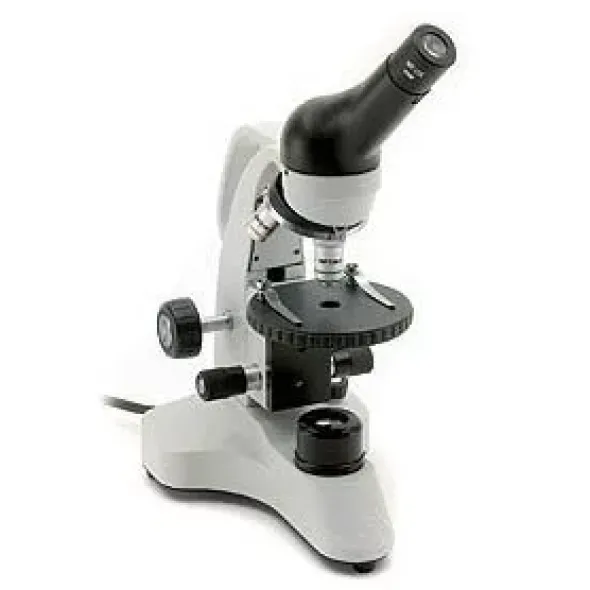 Microscopio Biologico Monoculare 400x, LED con batterie ricaricabili