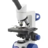 Microscopio monoculare biologico 400x con batterie ricaricabili