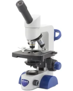 Microscopio monoculare biologico 400x con batterie ricaricabili