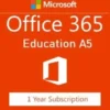 Microsoft 365 A5 for faculty - 1 anno CSP EDU