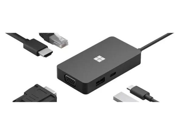 Microsoft USB-C Travel Hub - Docking station - USB-C - VGA, HDMI