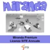Miranda Premium - Licenza SITE annuale