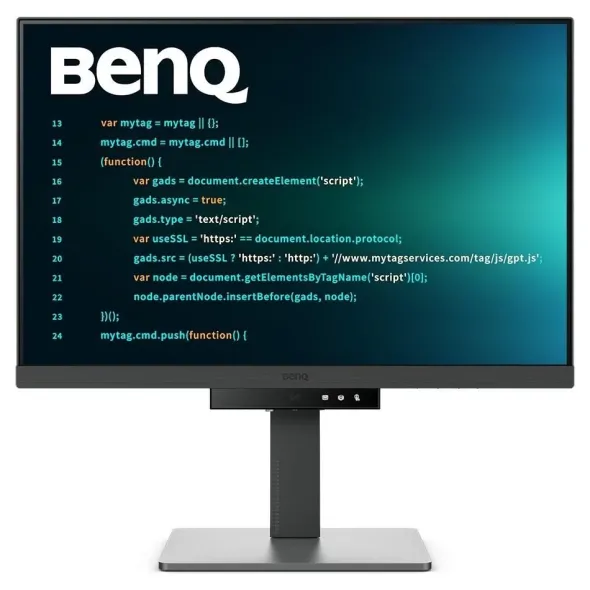 Monitor BenQ RD240Q 24,1" WQXGA 16:10 per programmatori HDMI/DP/USB-C/DOCK Multimediale