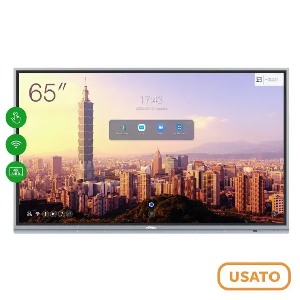 Monitor Interattivo NovoTouch 65" Education EK655i 4k Ultra-HD - USATO