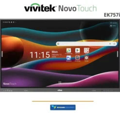 Monitor Interattivo NovoTouch 75" EK757i 4k 16GB/128GB Android 14 (Google EDLA) con Mozaik
