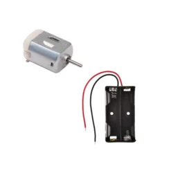 Motore DC + portabatterie 2 AA