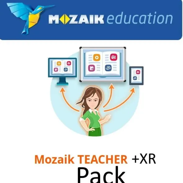 Mozaik TEACHER+XR - 2 ANNI ITA (MIN.15) - VERSIONE PACK