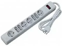 Multipresa 8 prese - Grigio