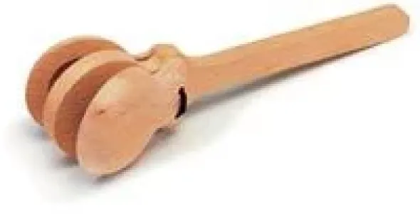 Nacchera con manico in legno
