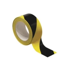 Nastro adesivo segnaletico giallo nero mm50 x m33