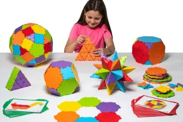 ORIGINAL POLYDRON SUPER CLASS SET