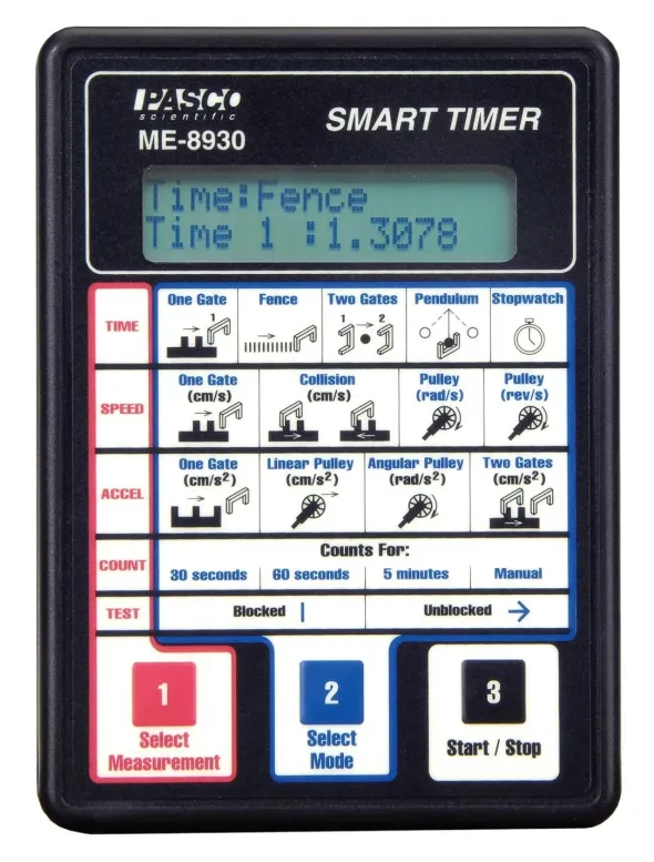 PASCO Cronometro con memoria ME-8930