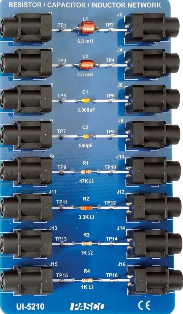 PASCO Scheda circuiti LRC UI-5210