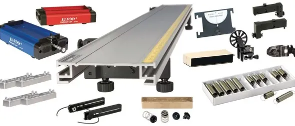 PASCO Sistema Standard con Carrello e Binario in Metallo da 1,2 m ME-5715A