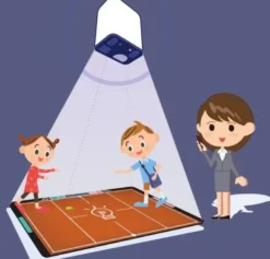 Pavimento interattivo CampusPlay OnEVO Magic Carpet