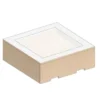Pedana con piano luminoso 80x80x28h cm