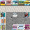 Percorso per Bee-Bot e Blue-Bot: piazza del mercato