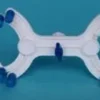 Pinza a ragno in Polipropilene per 2 burette