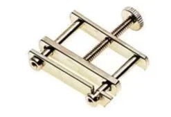 Pinza in Ottone Nichelato di Hoffman Apertura 30 mm