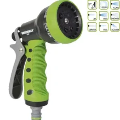 Pistola a doccia 7 getti impugnatura ergonomica