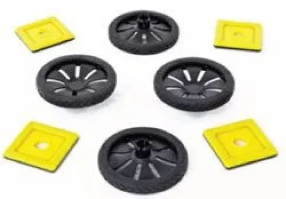 POLYDRON MAGNETICI - SET AGGIUNTIVO RUOTE