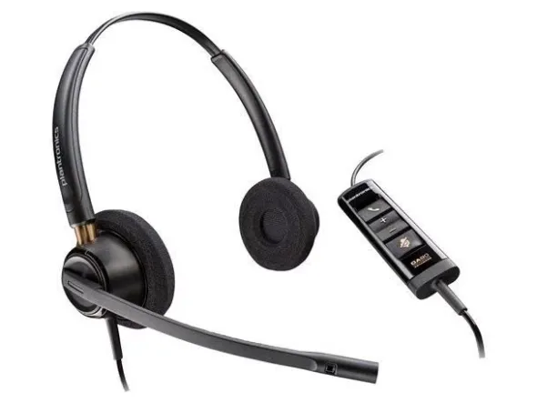 Poly EncorePro 320 Stereo USB-A Headset TAA - Cuffie con Microfono professionali
