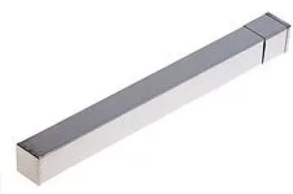 Porta Pipette in acciaio con Coperchio Forma Quadrata 60x250 mm