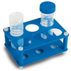 Porta-Provette da 50 ml Ø 30mm posti 6 in polipropilene