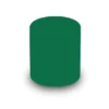 POUF CIRCOLARE DIAM. 42 ALT. 46 CM - VERDE MILITARE - ECOPELLE IGNIFUGA