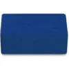 POUF RETTANGOLARE 84x42x35H - BLU - ECOPELLE IGNIFUGA