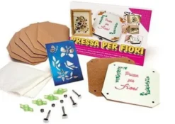 Pressa per fiori con accessori